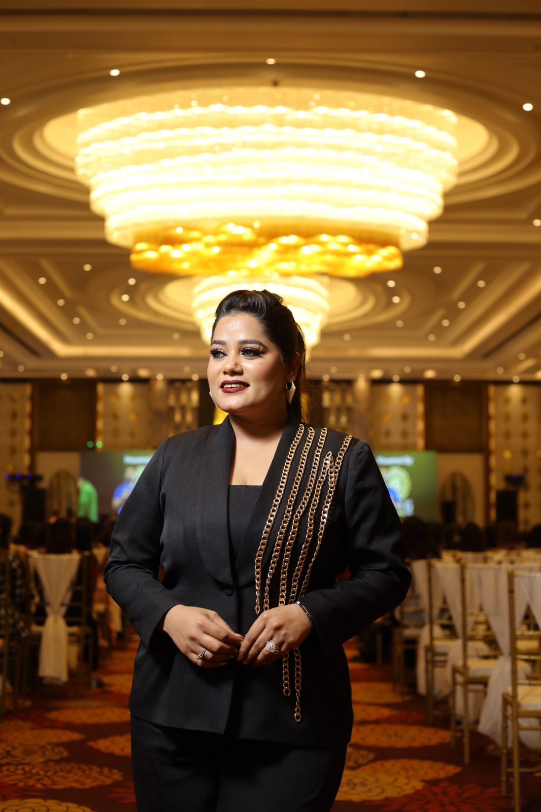 Sheena Kaur Chained Blazer Co-ord Set