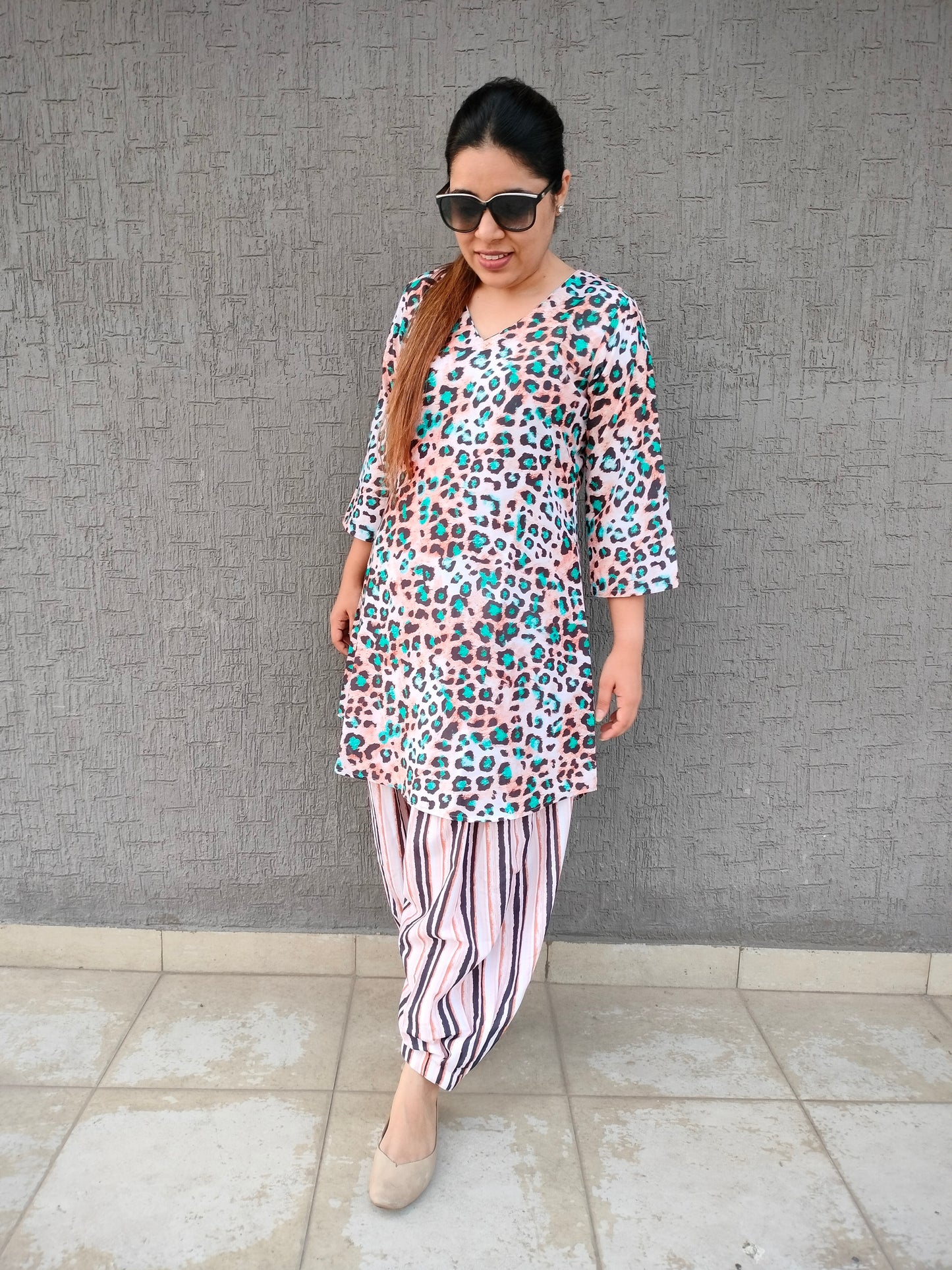 Striped Cheetah Suit