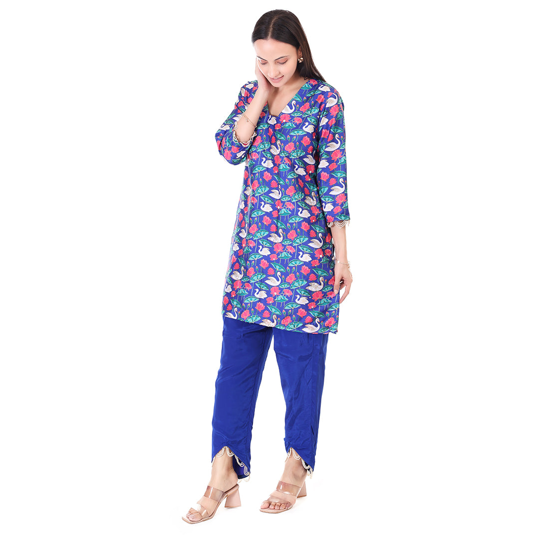 Kamal Set - Royal Blue