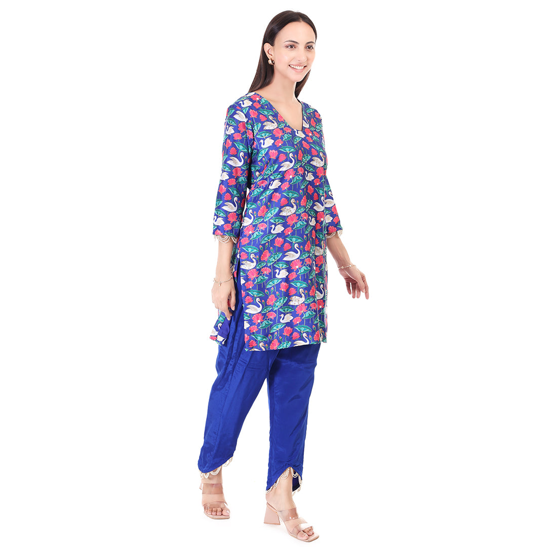 Kamal Set - Royal Blue