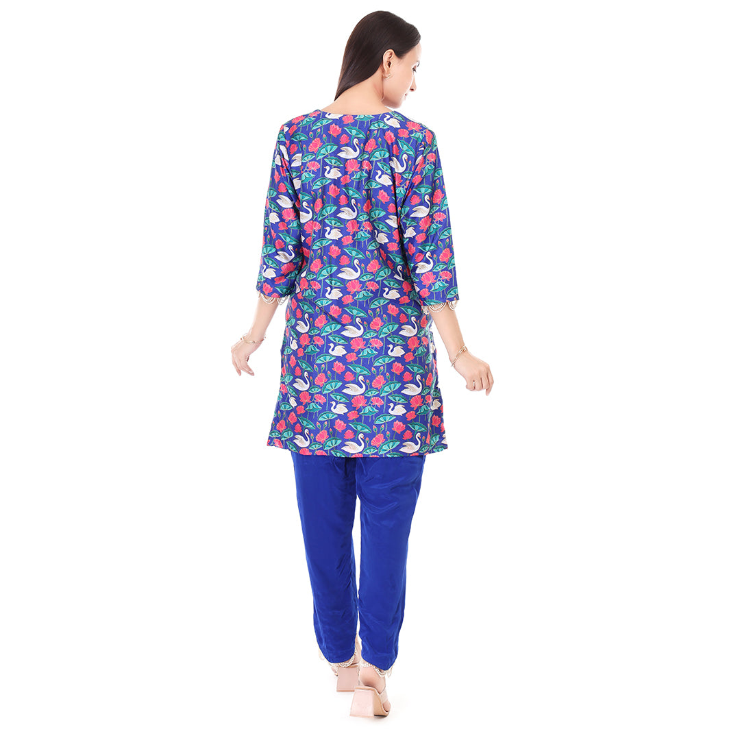 Kamal Set - Royal Blue