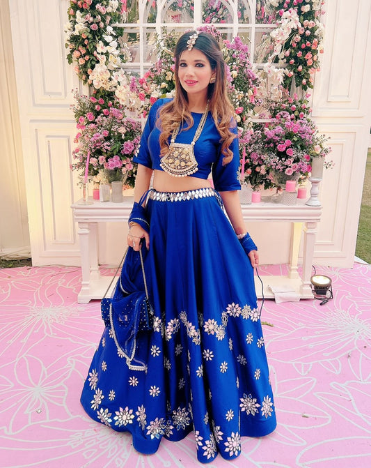 Azure Lehenga
