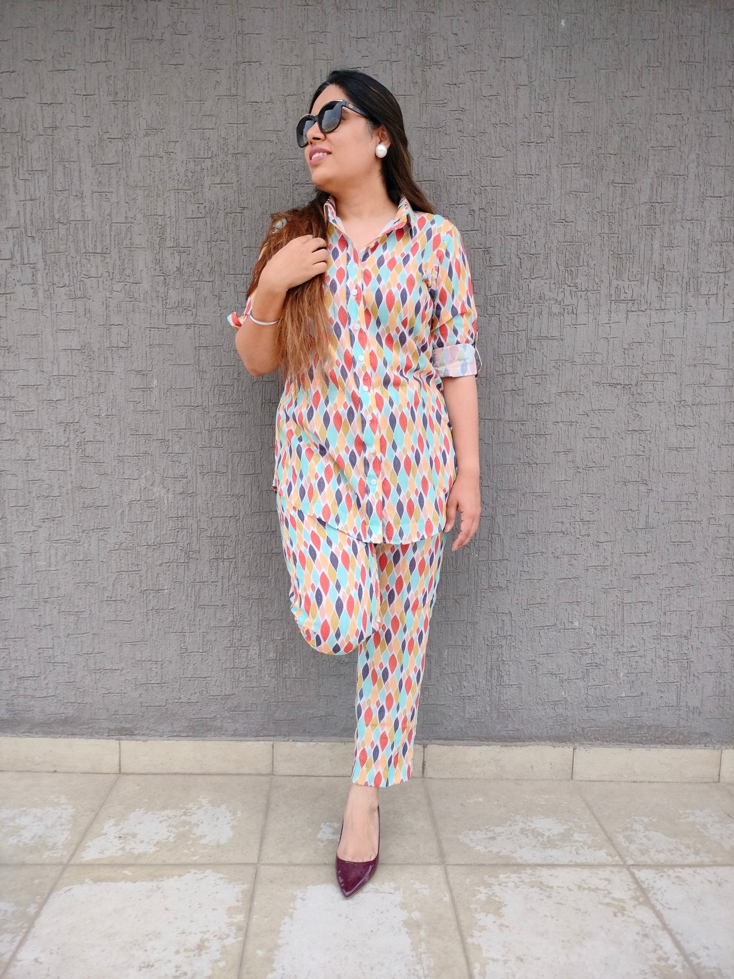 Leafy Co-ord Set