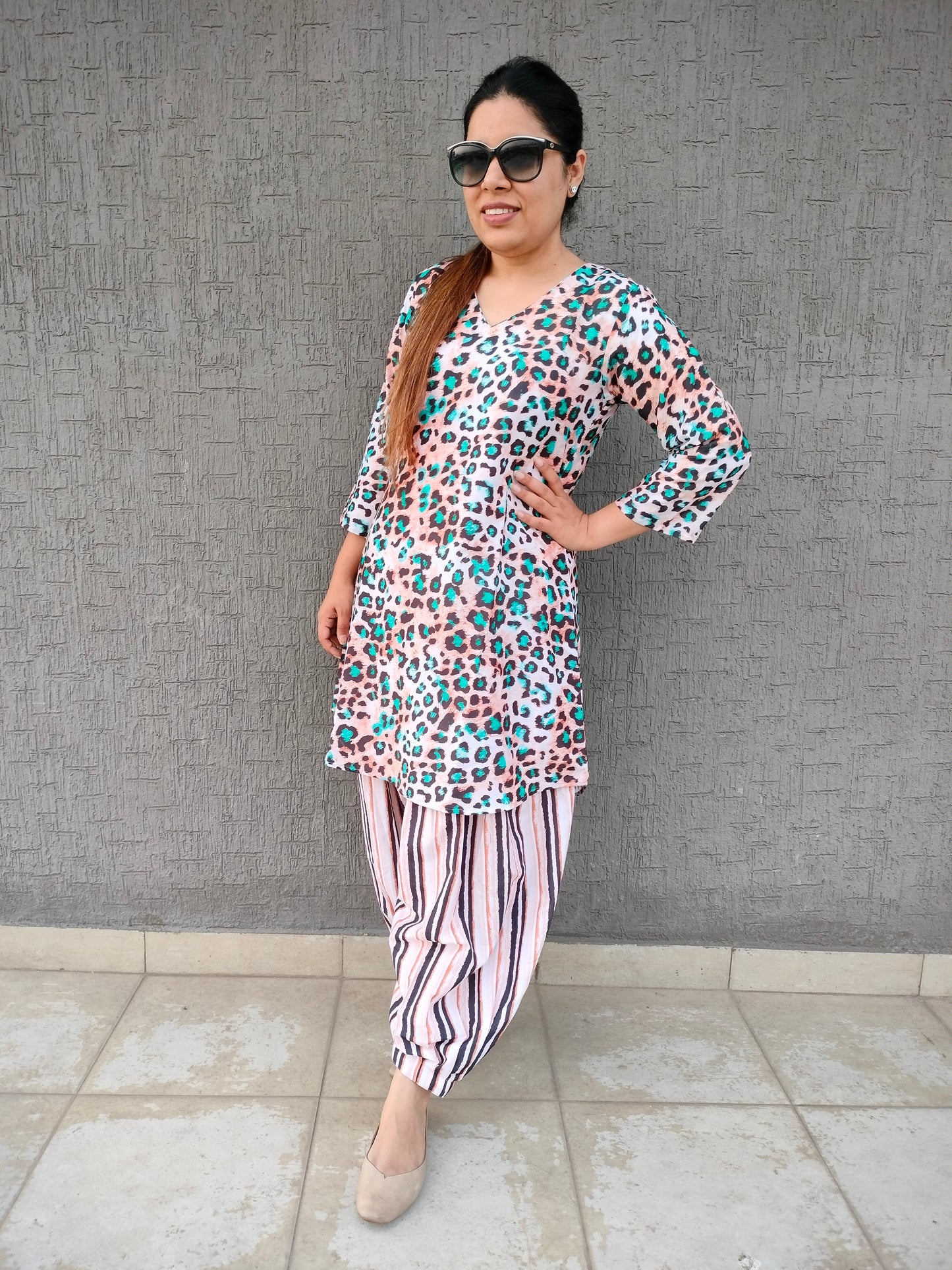 Striped Cheetah Suit