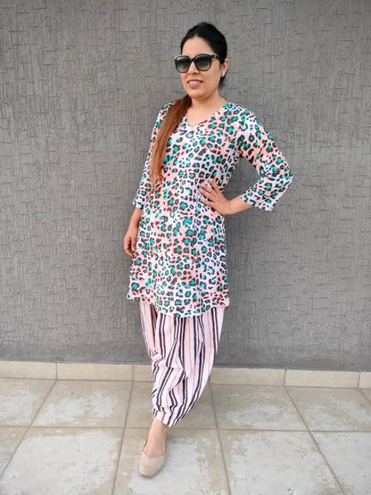 Striped Cheetah Suit