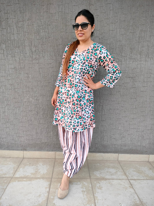 Striped Cheetah Suit