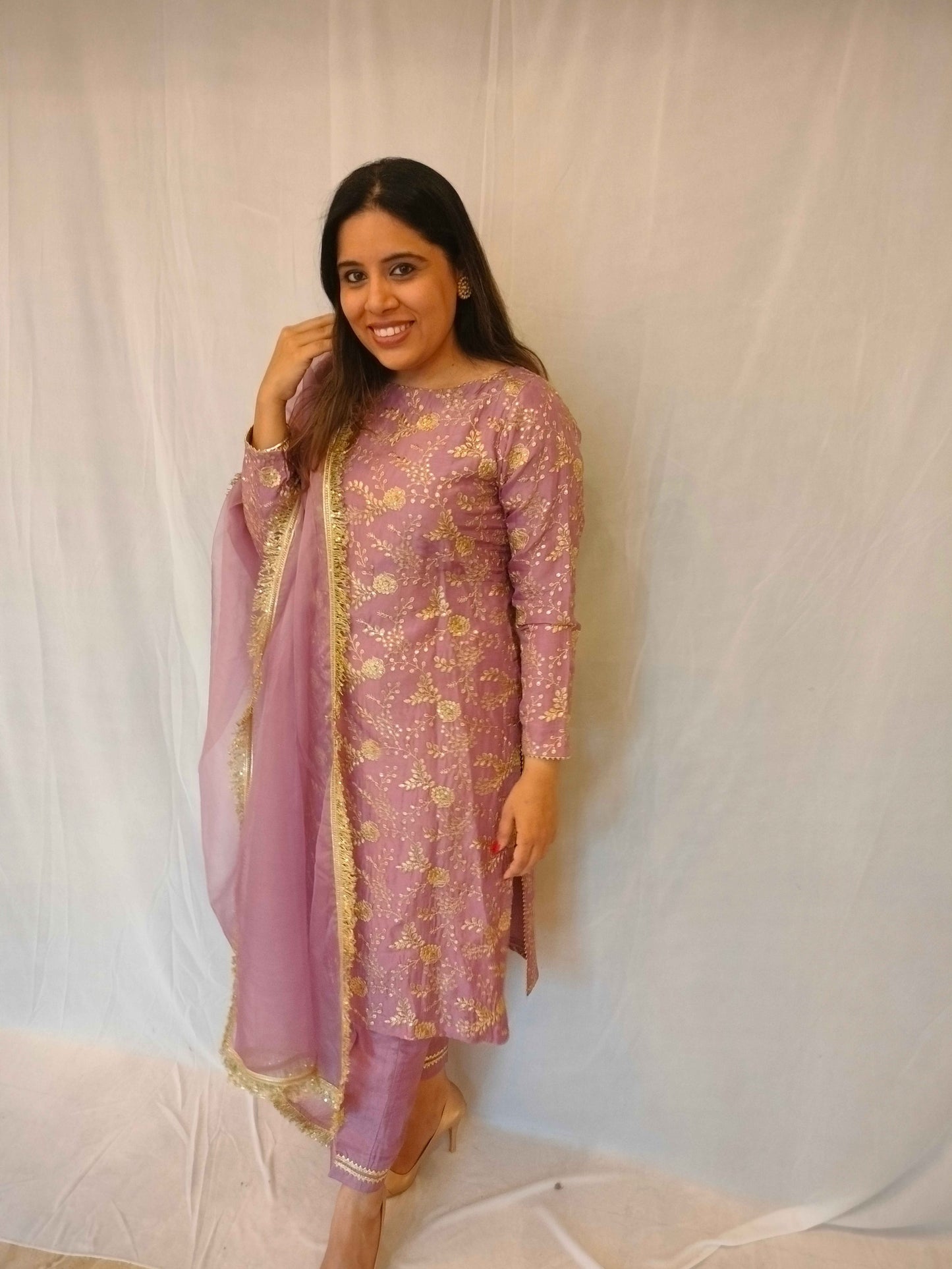 Insa Suit Set - Mauve