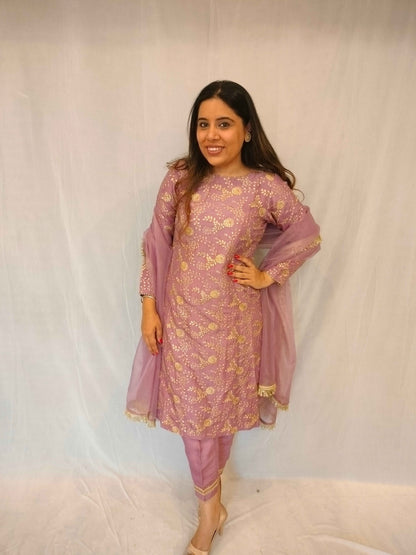 Insa Suit Set - Mauve
