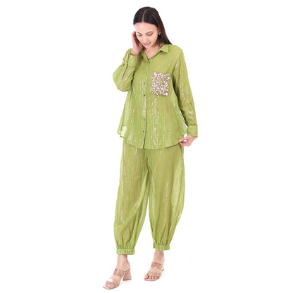 Sitara Co-ord Set - Green