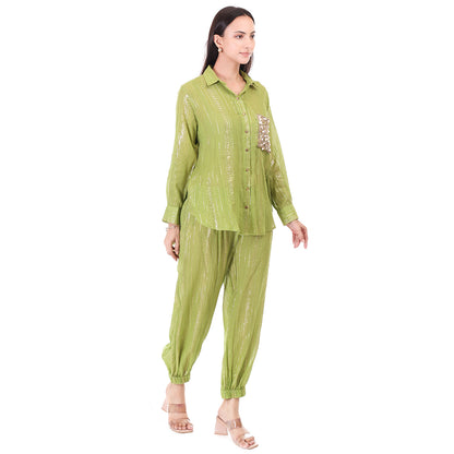 Sitara Co-ord Set - Green
