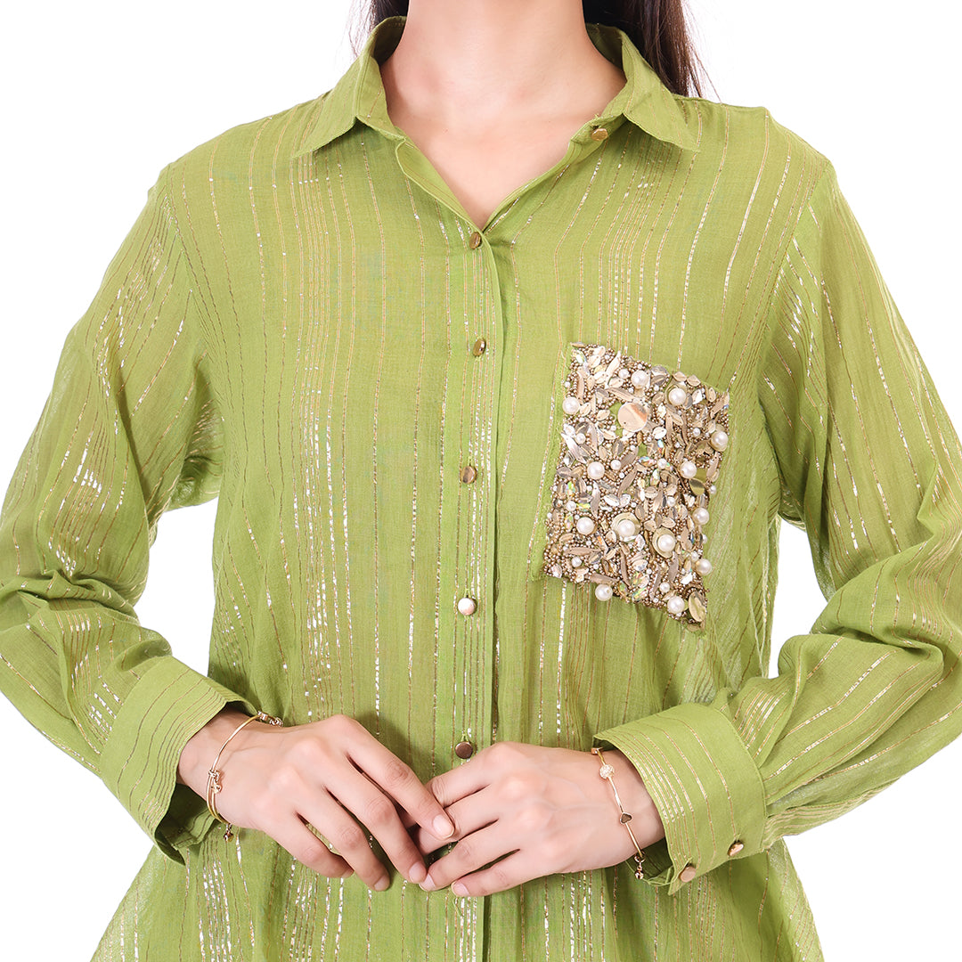 Sitara Co-ord Set - Green