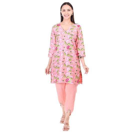 Kamal Set - Salmon Pink
