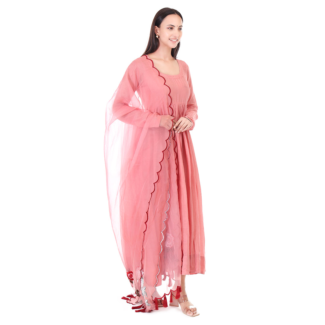 Masakali Set - Peach